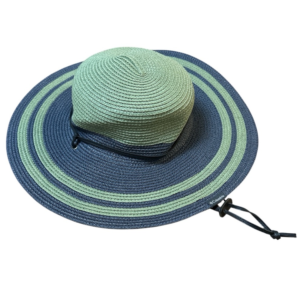 Columbia Womens Global Adventure Hat Size S/M Wide Brim Floppy SPF Green
